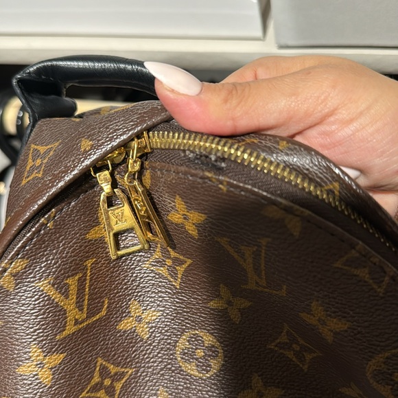 Louis Vuitton Palm Springs Monogram Brown Backpack - Damaged - Picture 15 of 15